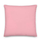 Linda Abstract Women Face Line Art Pink Decorative Throw Pillow Cushion, Pillow, $ 64.50, A Moment Of Now™